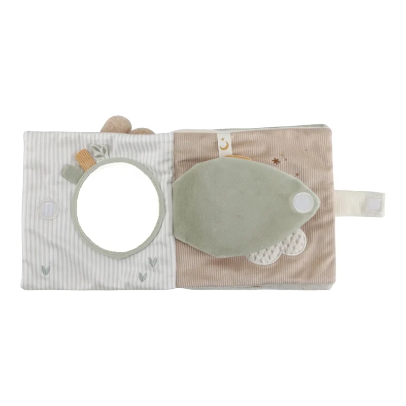 LITTLE DUTCH ΥΦΑΣΜΑΤΙΝΟ ΒΙΒΛΙΑΡΑΚΙ ΔΡΑΣΤΗΡΙΟΤΗΤΩΝ NEWBORN NATURALS GRS - Image 5