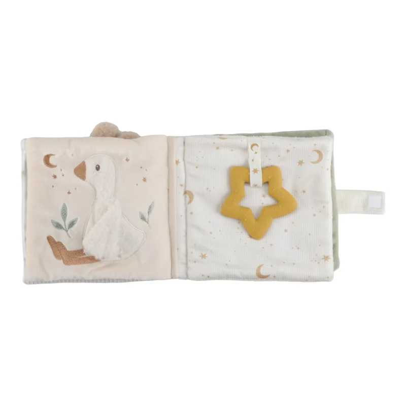 LITTLE DUTCH ΥΦΑΣΜΑΤΙΝΟ ΒΙΒΛΙΑΡΑΚΙ ΔΡΑΣΤΗΡΙΟΤΗΤΩΝ NEWBORN NATURALS GRS - Image 7