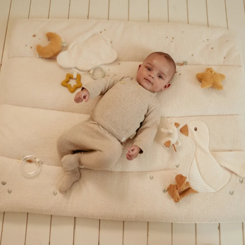 LITTLE DUTCH ΥΦΑΣΜΑΤΙΝΟ ΣΤΡΩΜΑ ΔΡΑΣΤΗΡΙΟΤΗΤΩΝ NEWBORN NATURALS GRS - Image 2