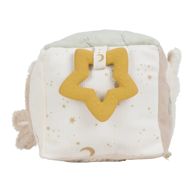 LITTLE DUTCH ΥΦΑΣΜΑΤΙΝΟΣ ΚΥΒΟΣ ΔΡΑΣΤΗΡΙΟΤΗΤΩΝ NEWBORN NATURALS GRS - Image 4