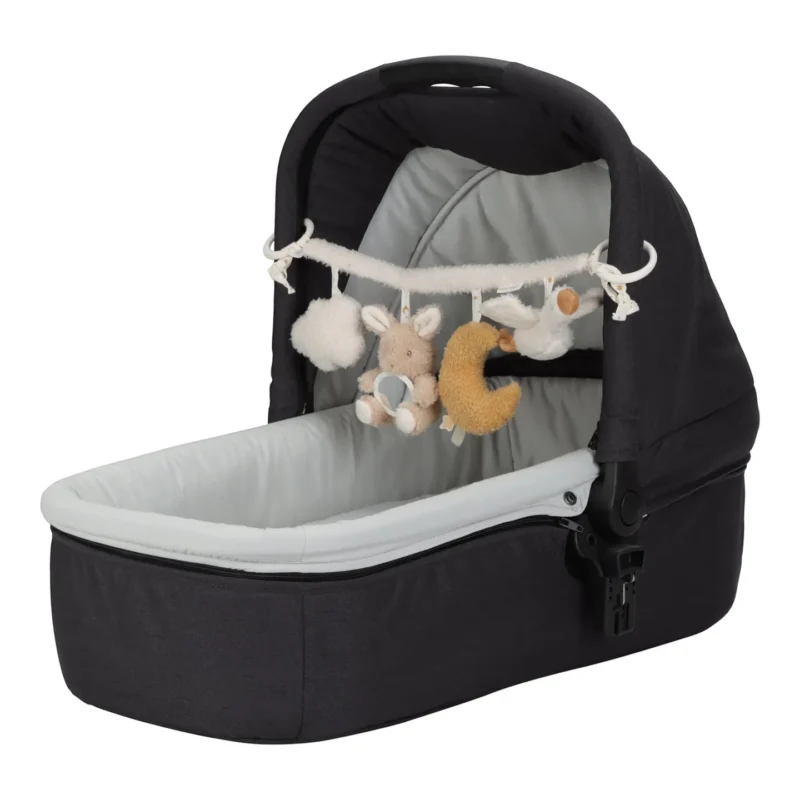 LITTLE DUTCH ΥΦΑΣΜΑΤΙΝΗ ΓΙΡΛΑΝΤΑ ΓΙΑ ΚΑΡΟΤΣΙ NEWBORN NATURALS GRS - Image 2