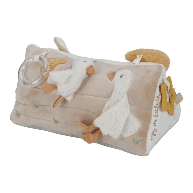 LITTLE DUTCH ΥΦΑΣΜΑΤΙΝΟ ΤΡΙΓΩΝΟ ΔΡΑΣΤΗΡΙΟΤΗΤΩΝ NEWBORN NATURALS GRS