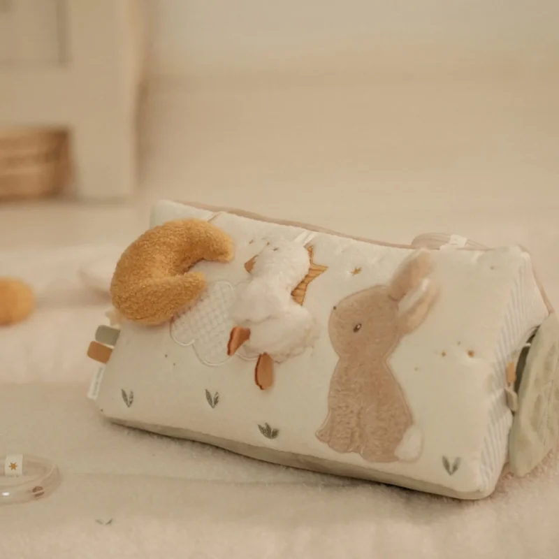 LITTLE DUTCH ΥΦΑΣΜΑΤΙΝΟ ΤΡΙΓΩΝΟ ΔΡΑΣΤΗΡΙΟΤΗΤΩΝ NEWBORN NATURALS GRS - Image 2