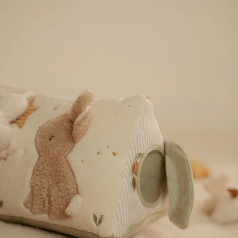 LITTLE DUTCH ΥΦΑΣΜΑΤΙΝΟ ΤΡΙΓΩΝΟ ΔΡΑΣΤΗΡΙΟΤΗΤΩΝ NEWBORN NATURALS GRS - Image 3