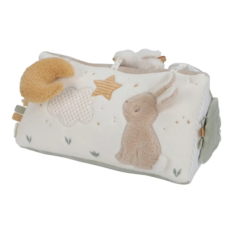 LITTLE DUTCH ΥΦΑΣΜΑΤΙΝΟ ΤΡΙΓΩΝΟ ΔΡΑΣΤΗΡΙΟΤΗΤΩΝ NEWBORN NATURALS GRS - Image 4