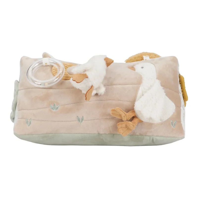 LITTLE DUTCH ΥΦΑΣΜΑΤΙΝΟ ΤΡΙΓΩΝΟ ΔΡΑΣΤΗΡΙΟΤΗΤΩΝ NEWBORN NATURALS GRS - Image 5