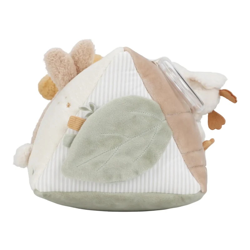LITTLE DUTCH ΥΦΑΣΜΑΤΙΝΟ ΤΡΙΓΩΝΟ ΔΡΑΣΤΗΡΙΟΤΗΤΩΝ NEWBORN NATURALS GRS - Image 7