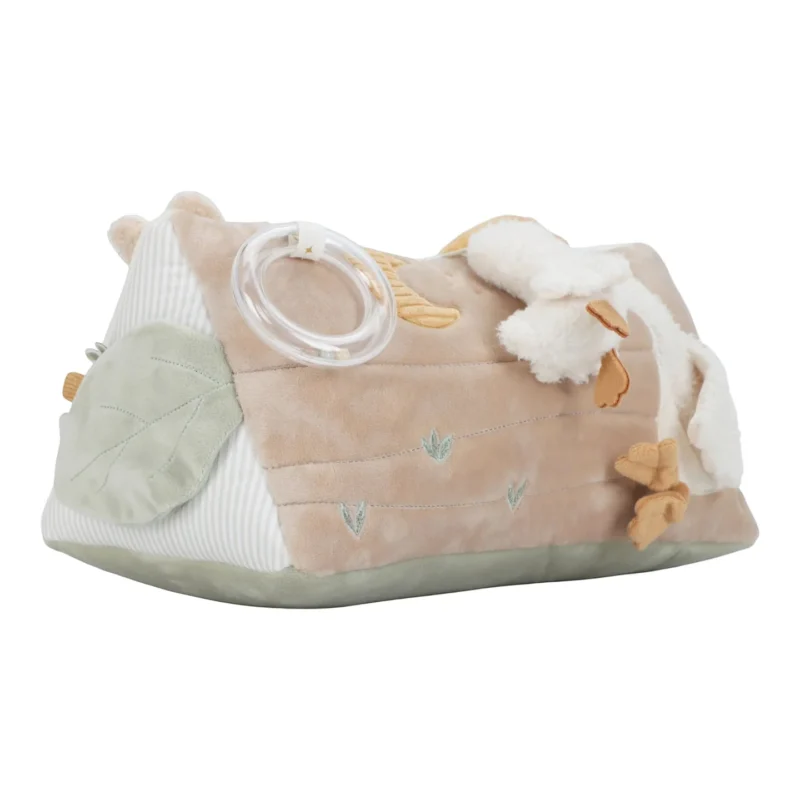 LITTLE DUTCH ΥΦΑΣΜΑΤΙΝΟ ΤΡΙΓΩΝΟ ΔΡΑΣΤΗΡΙΟΤΗΤΩΝ NEWBORN NATURALS GRS - Image 9