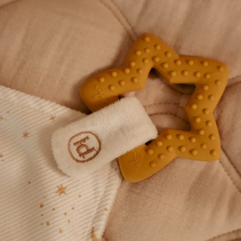LITTLE DUTCH ΥΦΑΣΜΑΤΙΝΟ ΝΤΟΥΝΤΟΥ ΜΕ ΜΑΣΗΤΙΚΟ NEWBORN NATURALS GRS - Image 4