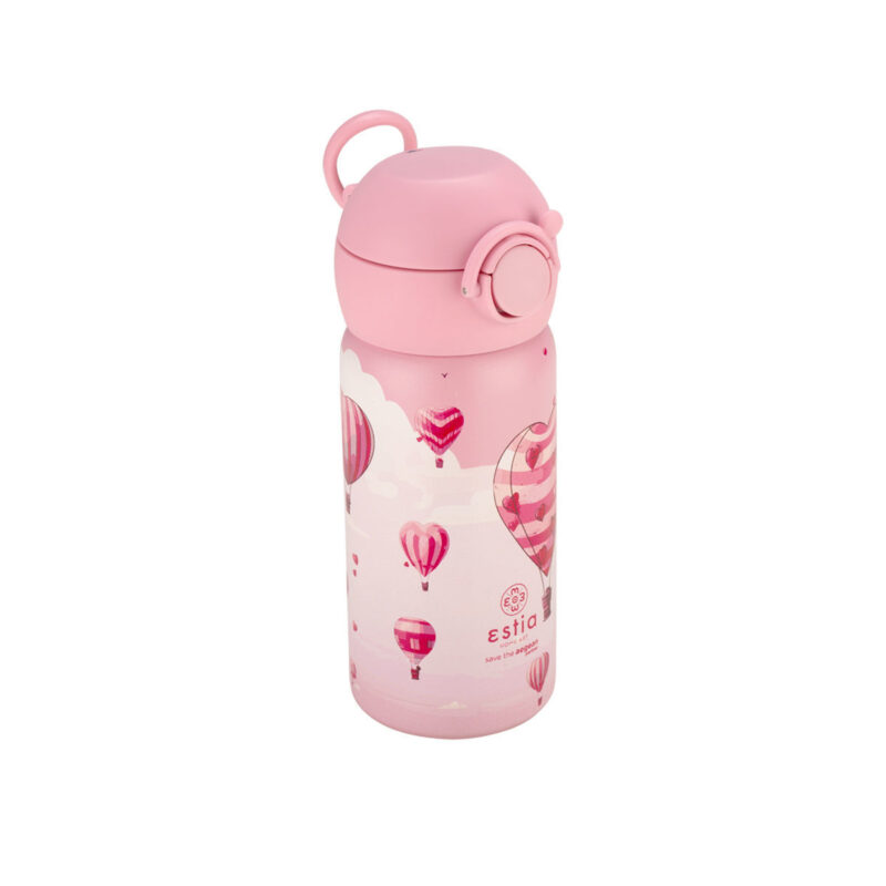ESTIA HOME ART ΘΕΡΜΟΣ ΠΑΙΔΙΚΟ WONDER BOTTLE SAVE THE AEGEAN 350ml LOVE ASCEND - Image 4