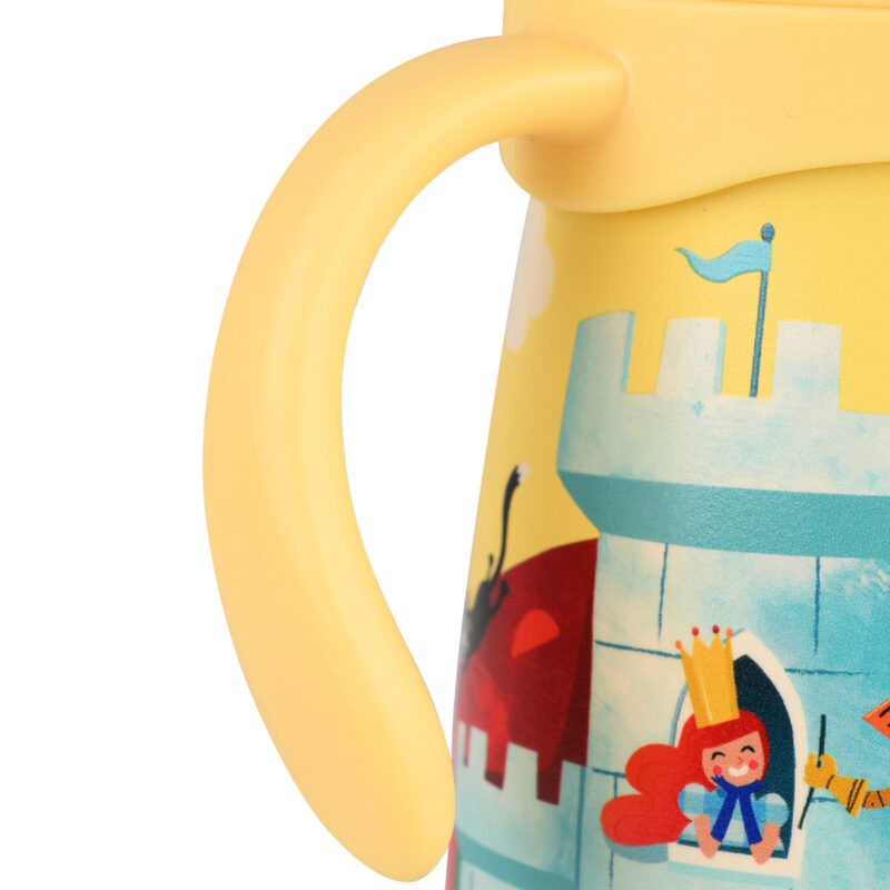 ESTIA HOME ART ΘΕΡΜΟΣ ΠΑΙΔΙΚΟ BUBBLE BOTTLE SAVE THE AEGEAN 300ml FORTRESS DRAGON - Image 4