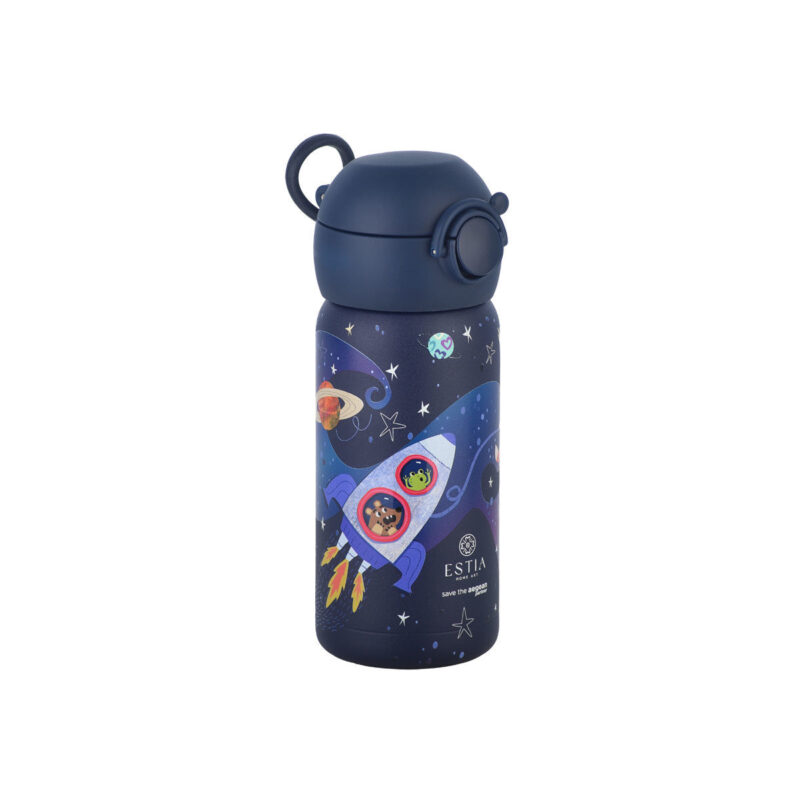 ESTIA HOME ART ΘΕΡΜΟΣ ΠΑΙΔΙΚΟ WONDER BOTTLE SAVE THE AEGEAN 350ml FORTRESS DRAGON - Image 2
