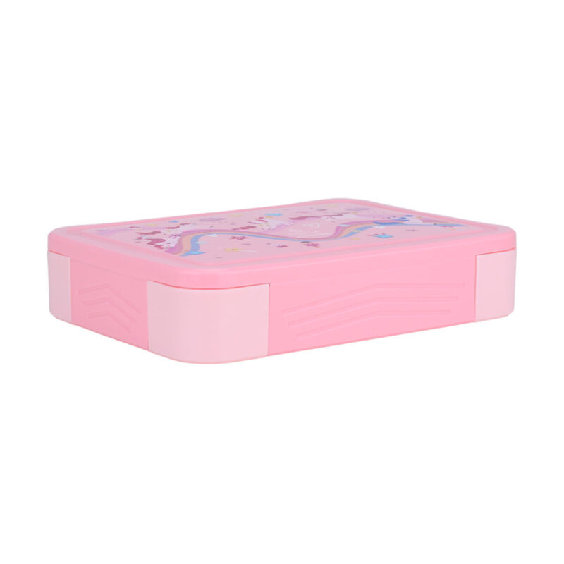 ESTIA HOME ART ΠΑΙΔΙΚΟ ΦΑΓΗΤΟΔΟΧΕΙΟ SAVE THE AEGEAN 1330ml ΜΕ 5 ΘΗΚΕΣ RAINBOW DREAMS - Image 2