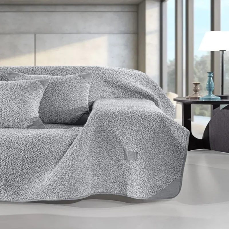 GUY LAROCHE ΡΙΧΤΑΡΙ ΤΕΤΡΑΘΕΣΙΟΥ ΚΑΝΑΠΕ LAMA SILVER 170X350
