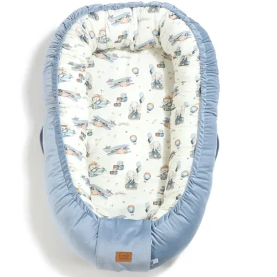 LA MILLOU ΦΩΛΙΑ ΥΠΝΟΥ BABY NEST SIMBO - WIND BLUE (NEW VERSION)