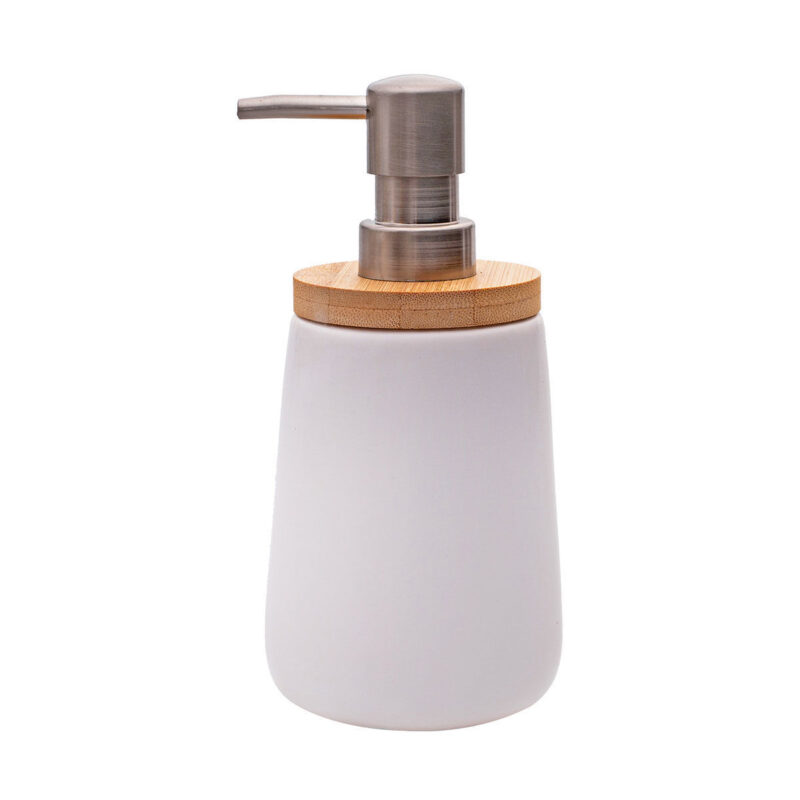 ESTIA HOME ART ΑΝΤΛΙΑ ΣΑΠΟΥΝΙΟΥ BAΜBOO ESSENTIALS ΔΟΛΟΜΙΤΗ 360ml ΛΕΥΚΗ - Image 2