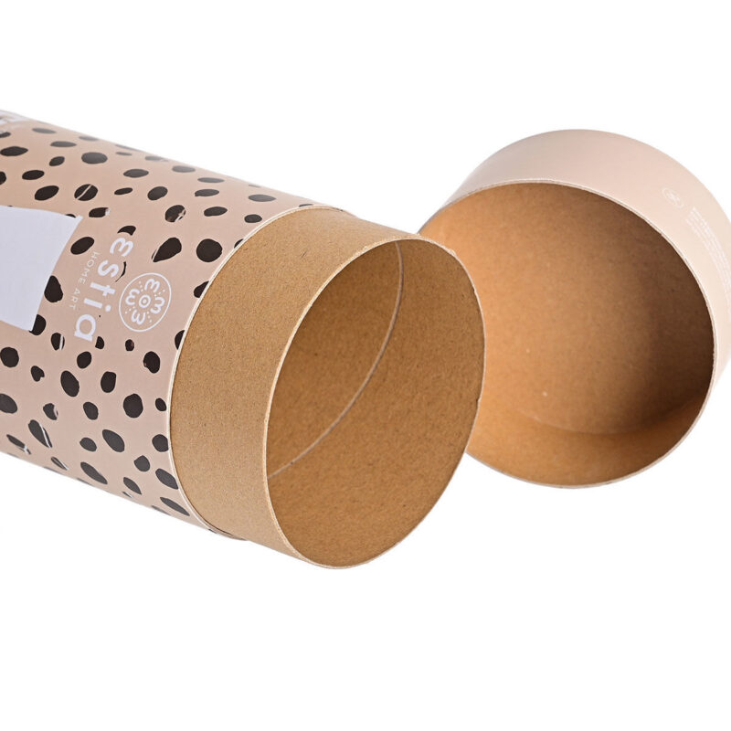 ESTIA HOME ART ΘΕΡΜΟΣ COFFEE MUG SAVE THE AEGEAN 350ml LEOPARD TAUPE - Image 4