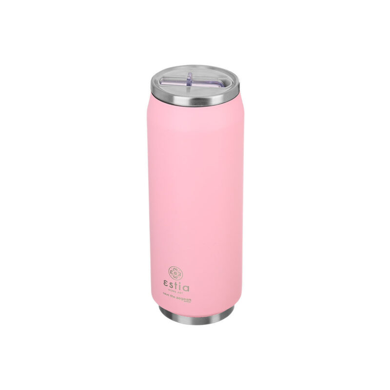 ESTIA HOME ART ΘΕΡΜΟΣ TRAVEL CUP SAVE THE AEGEAN 500ml BLOSSOM ROSE - Image 4