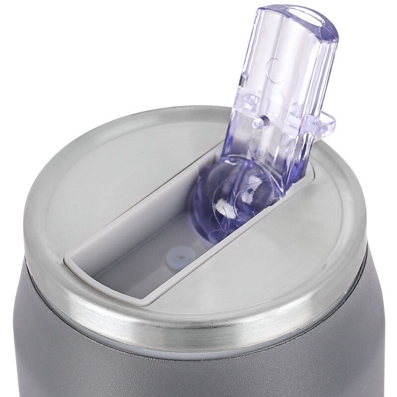 ESTIA HOME ART ΘΕΡΜΟΣ TRAVEL CUP SAVE THE AEGEAN 500ml FJORD GREY - Image 3