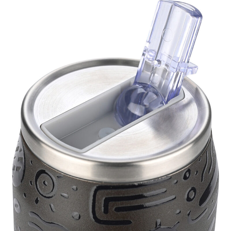 ESTIA HOME ART ΘΕΡΜΟΣ TRAVEL CUP SAVE THE AEGEAN 500ml NOIR ECHO - Image 3