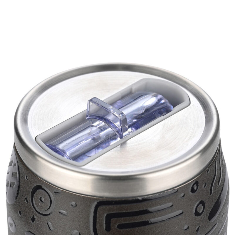 ESTIA HOME ART ΘΕΡΜΟΣ TRAVEL CUP SAVE THE AEGEAN 500ml NOIR ECHO - Image 2