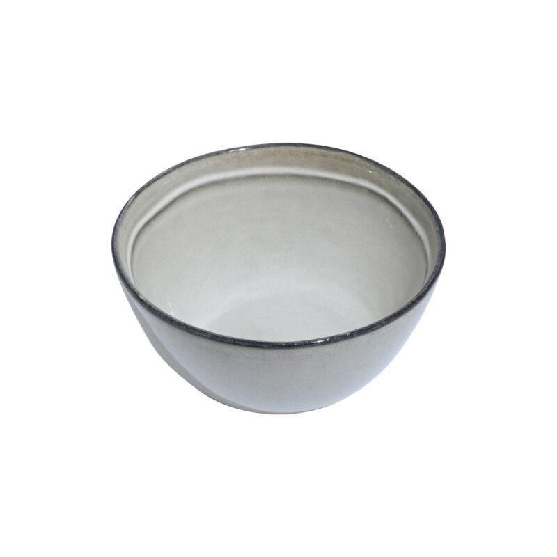 ESTIA HOME ART ΜΠΟΛ DELINE STONEWARE 15cm DOVE - Image 2