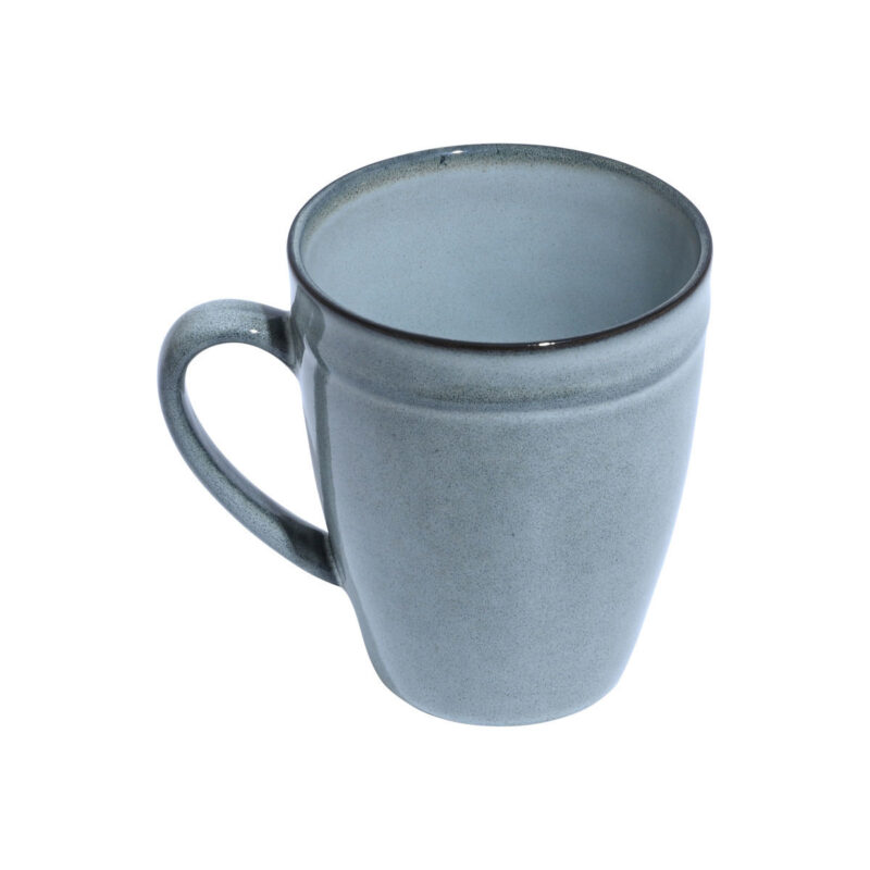 ESTIA HOME ART ΚΟΥΠΑ ΚΑΦΕ DELINE STONEWARE 480ml PACIFIC - Image 3