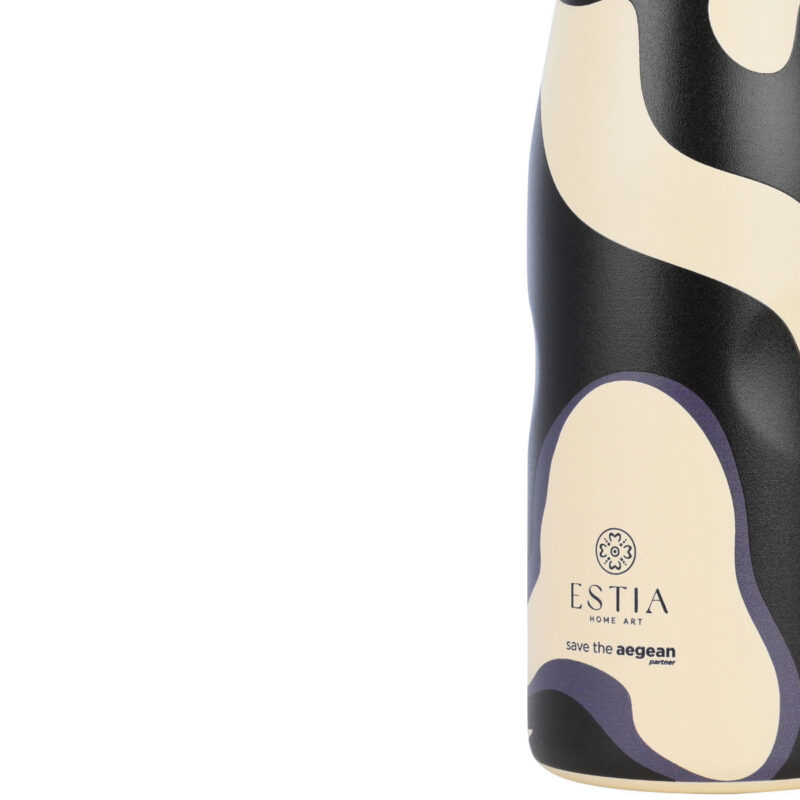 ESTIA HOME ART ΘΕΡΜΟΣ TRAVEL FLASK SAVE THE AEGEAN 500ml BOLD DRIFT - Image 3