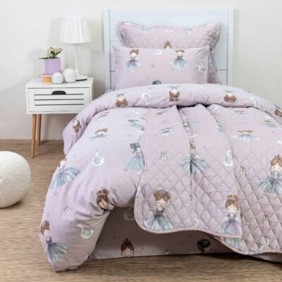 BOREA ΣΕΝΤΟΝΙΑ ΣΕΤ ODETTE ΜΟΝΟ 160×240 cm + 50×70 cm ΛΙΛΑ