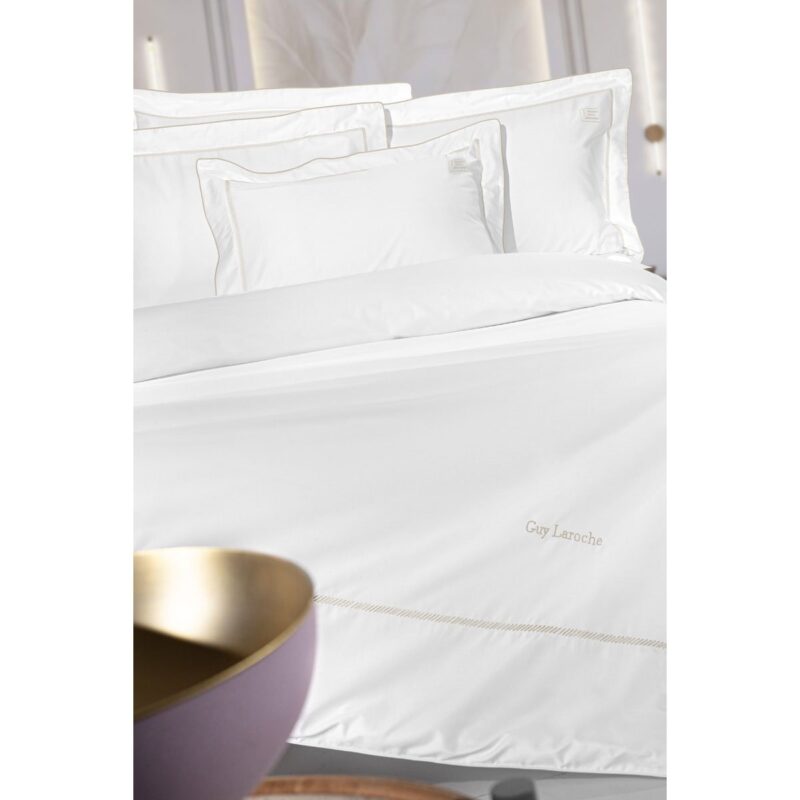 GUY LAROCHE ΣΕΤ ΣΕΝΤΟΝΙΑ KING SIZE ELITE WHITE-BEIGE - Image 2